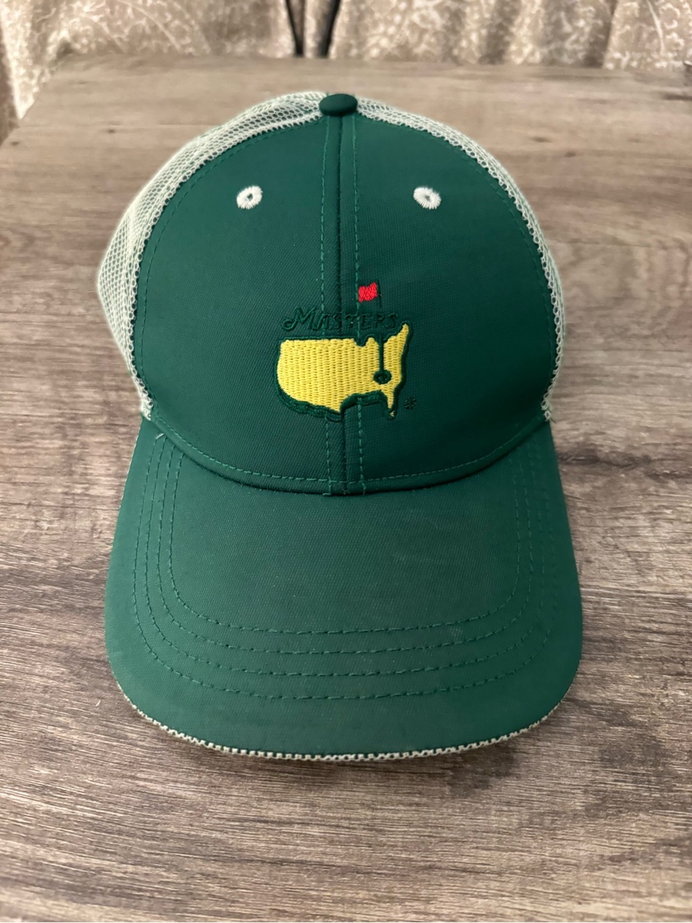 Masters Green & Yellow Trucker Hat
